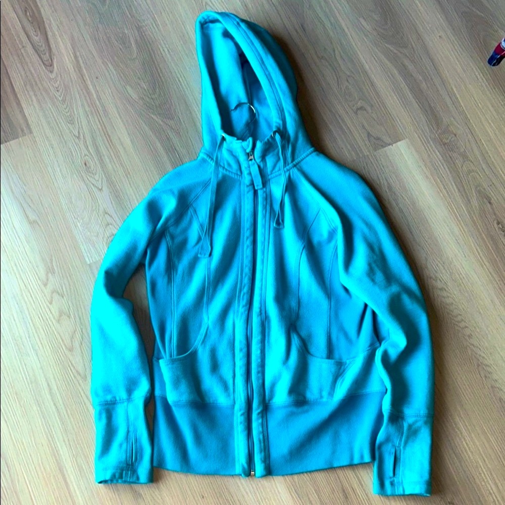 Active Life by Reflex Hoodie Full Zip-Up Jacket Women’s XL Blue Casual Everyday
